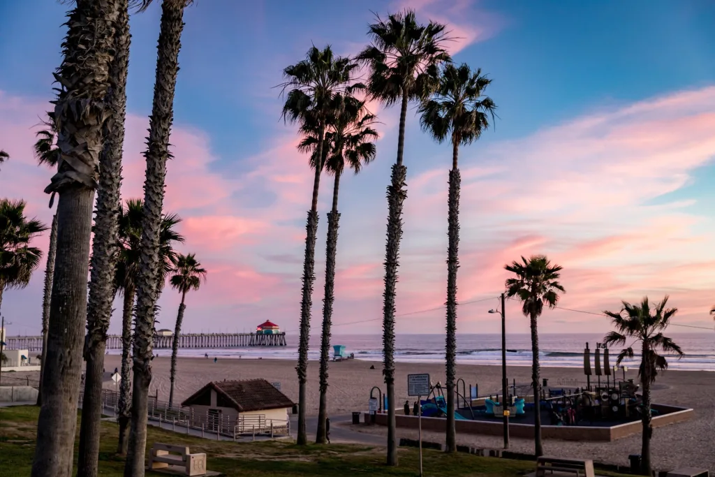 Huntinng City Beach Sunset
