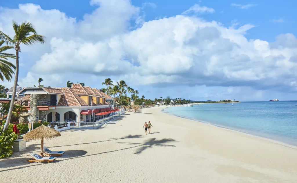 Sandals Grande Antigua - Couple on beach