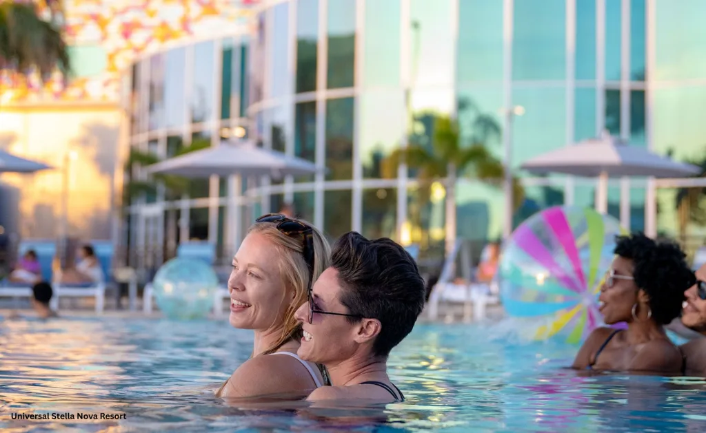 Universal Stella Nova Resort -People in Pool