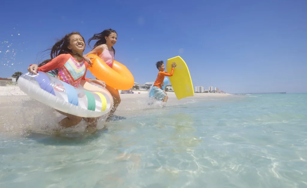 Panama City Beach - Kids in Water