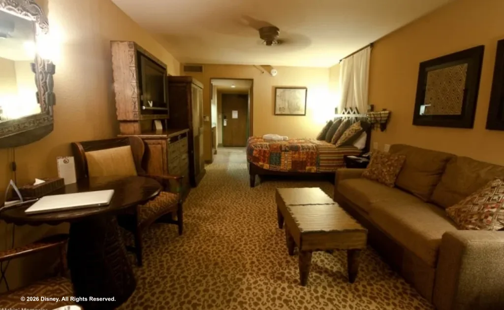 Disney's Animal Kingdom Lodge Room