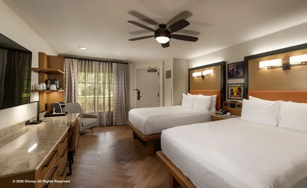 Disney's Coronado Springs Resort Bedroom