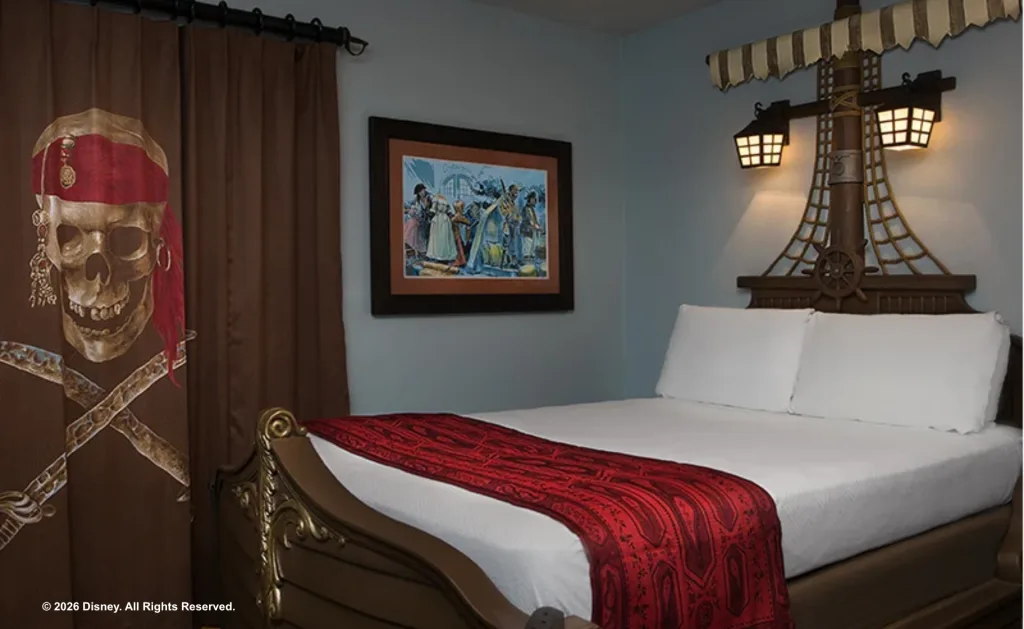 Disney's Caribbean Beach Resort Bedroom