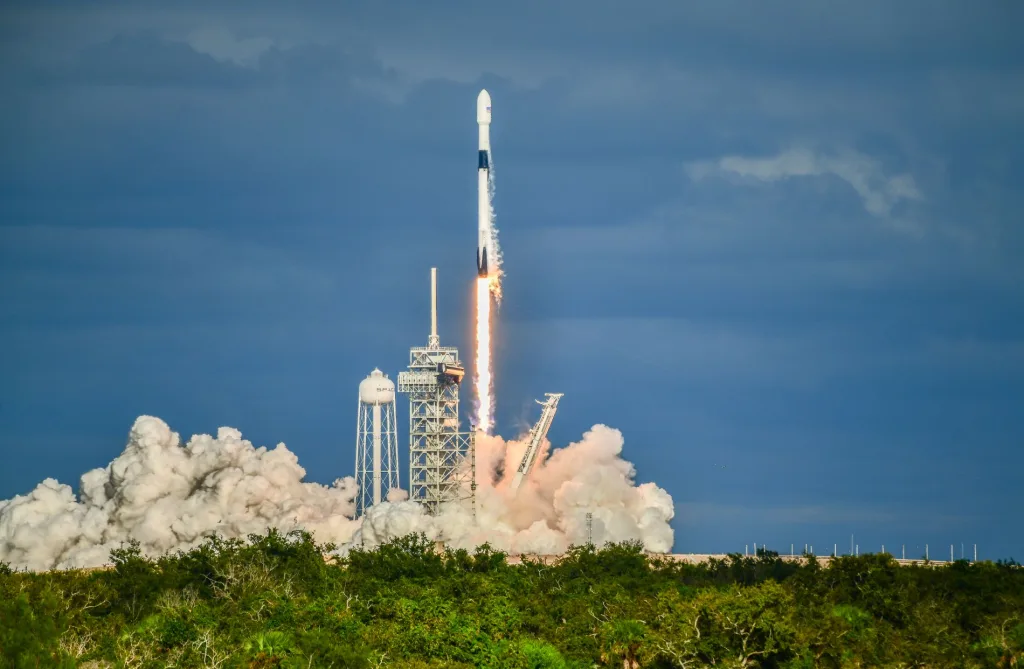 Florida's Space Coast SpaceX Falcon 9 rocket lift off