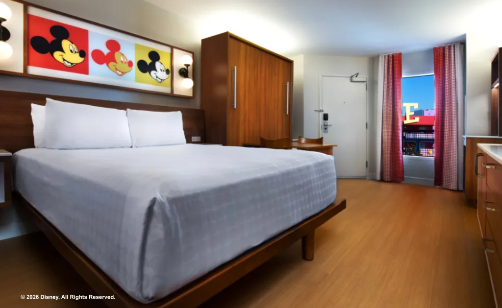 Disney's Pop Century Resort - Bedroom