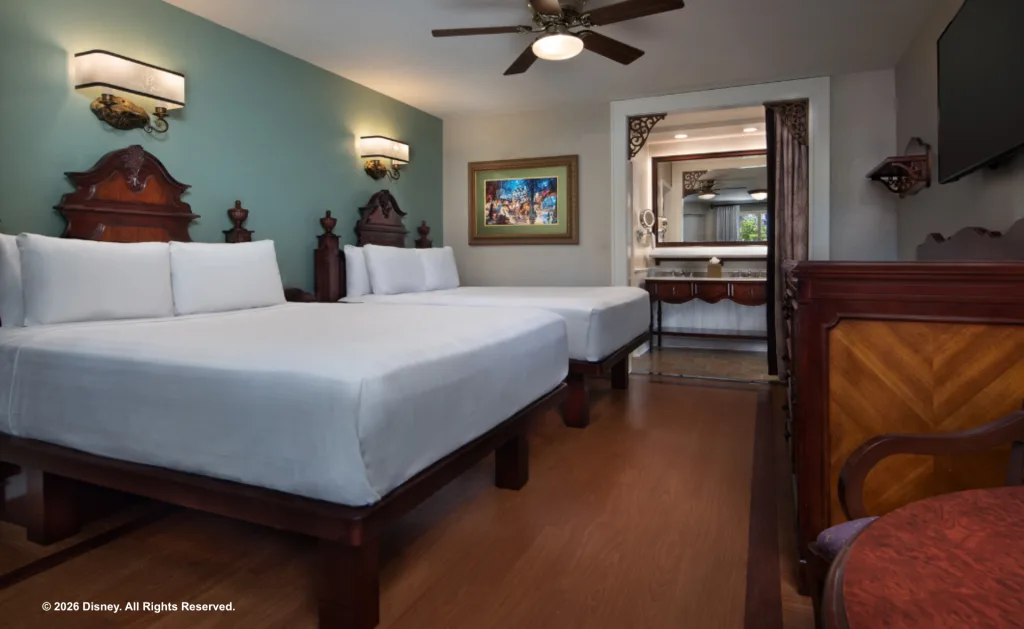 Disney's Port Orleans Resort - Bedroom