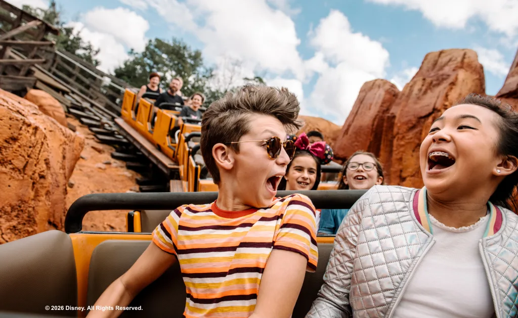 WDW Resort in Florida - Big Thunder Mountain Railroad, Magic Kingdom Theme Park