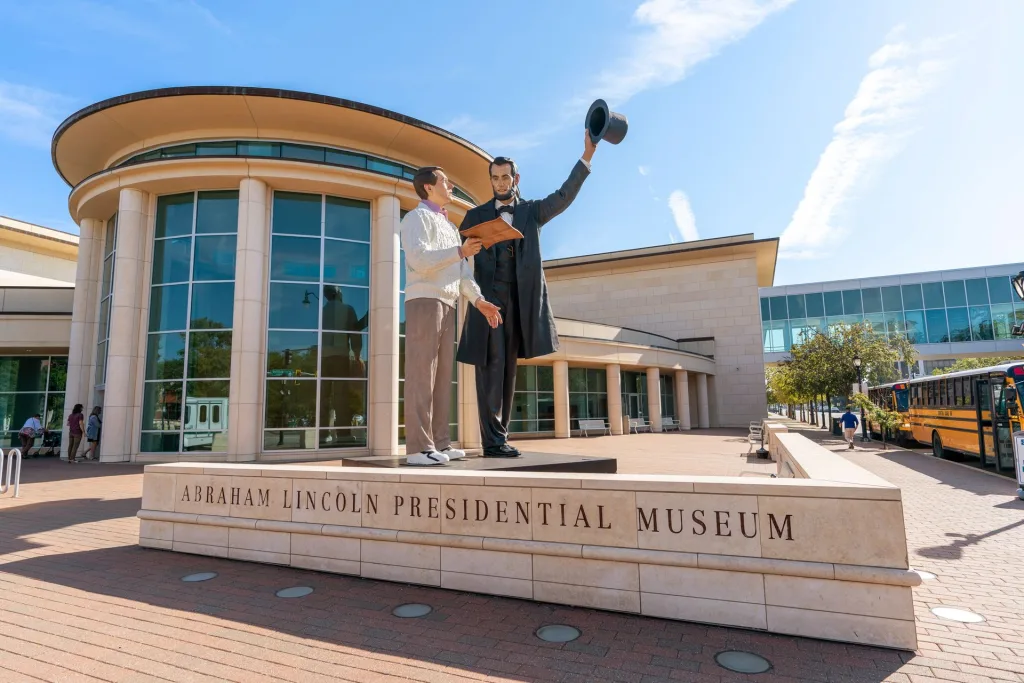 Abraham Lincoln Presidential Library and Museum in Springfield, IL. Photo by Ryan Donnell CMR:7004173 CMR:7004173