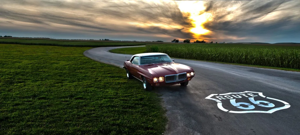 Illinois Classic Car on Route 66
