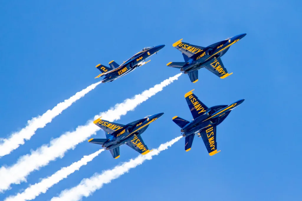 Pensacola Blue Angels Flying