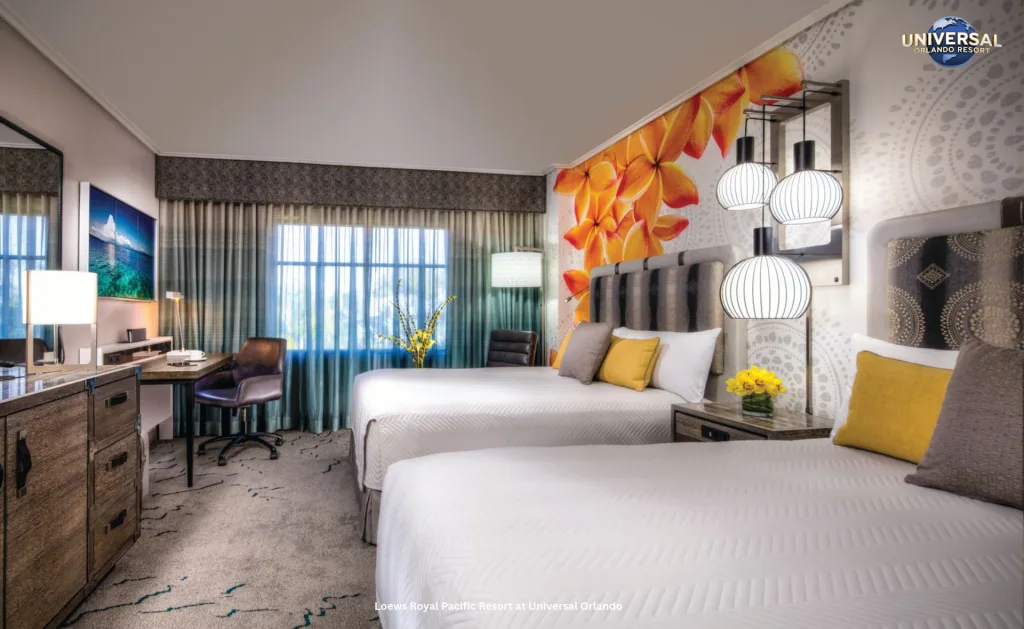 Loews Royal Pacific Resort at Universal Orlando - Bedroom Double
