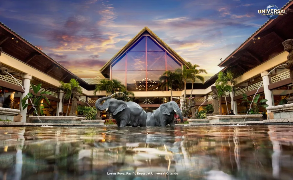 Loews Royal Pacific Resort at Universal Orlando - Entrance