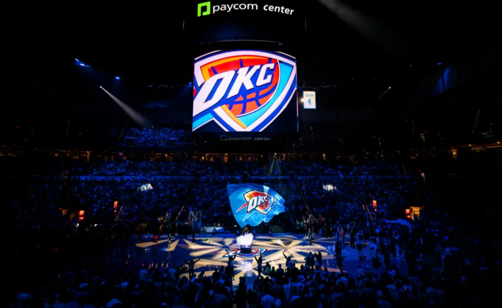 Oklahoma Thunderball Basketball