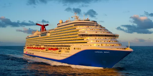 Carnival Magic dusk