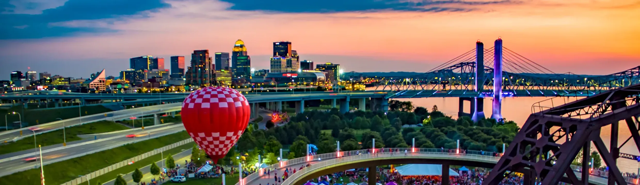 Louisville Skyline_Waterfront Park