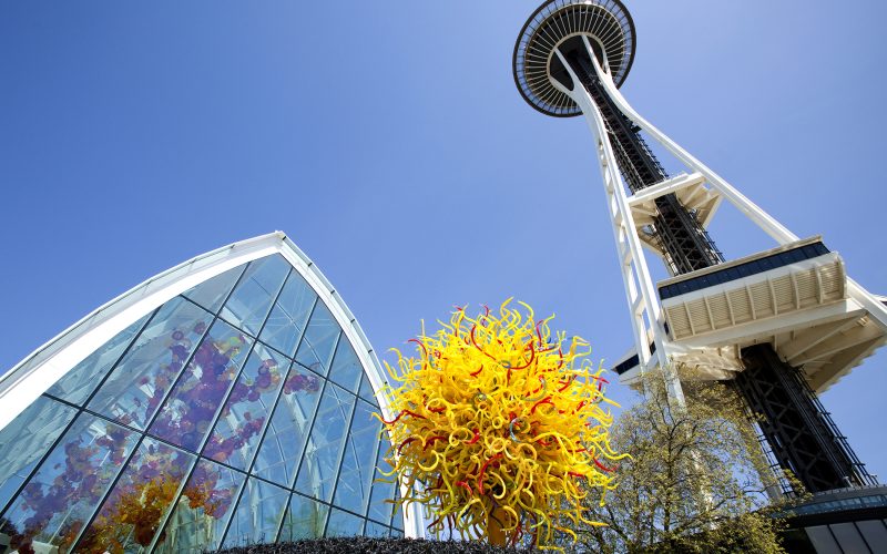 Seattle Chihuly - Glasshouse Space Needle